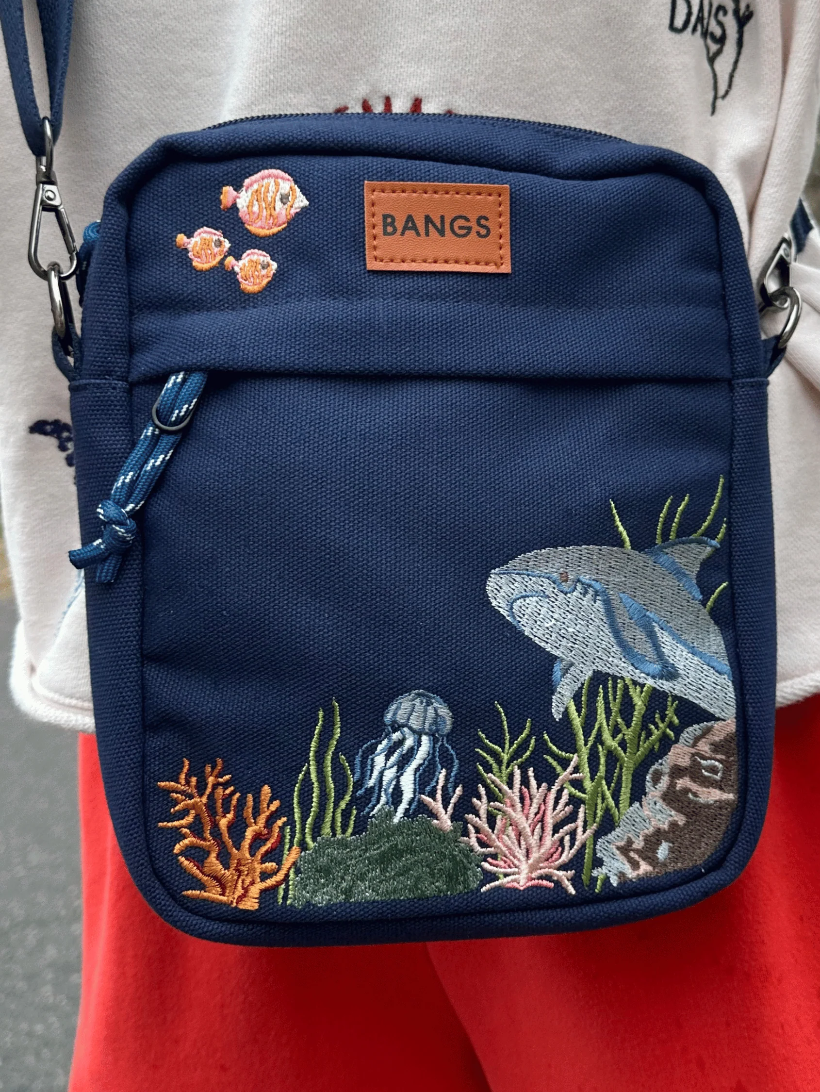 Coral Explorer Crossbody Bag - Image 3