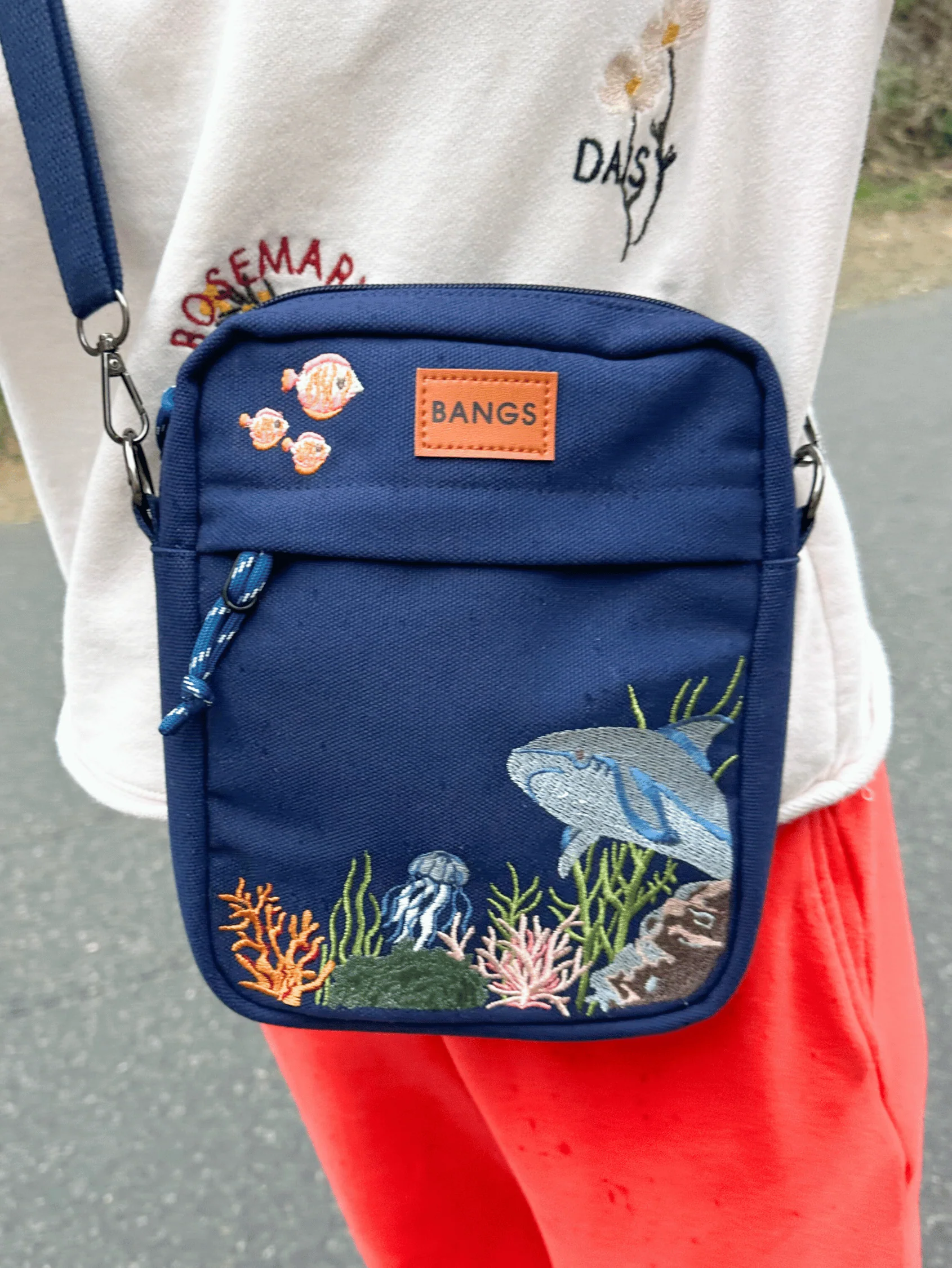 Coral Explorer Crossbody Bag - Image 4