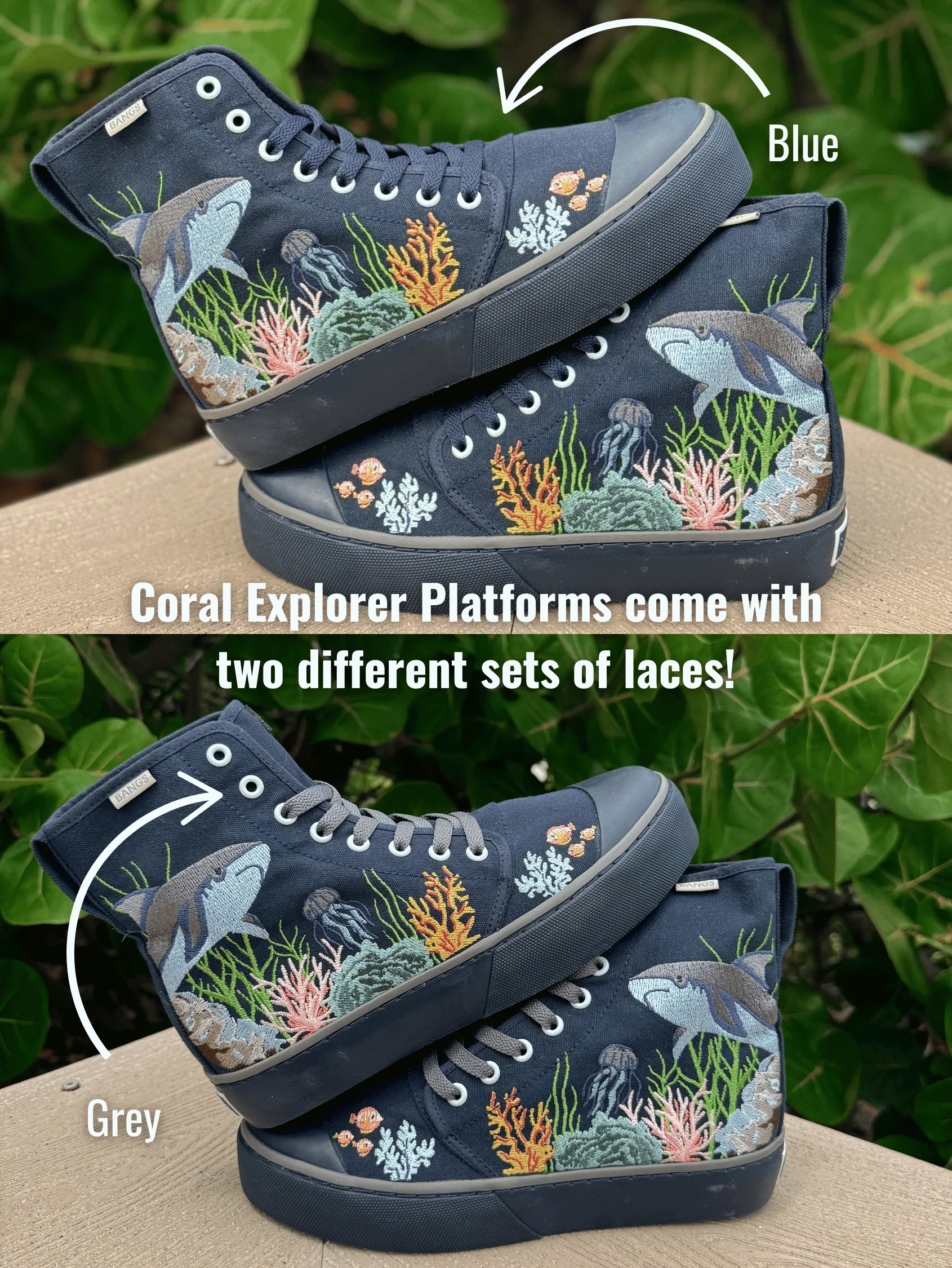 Coral Explorer Platform High Top - Image 3