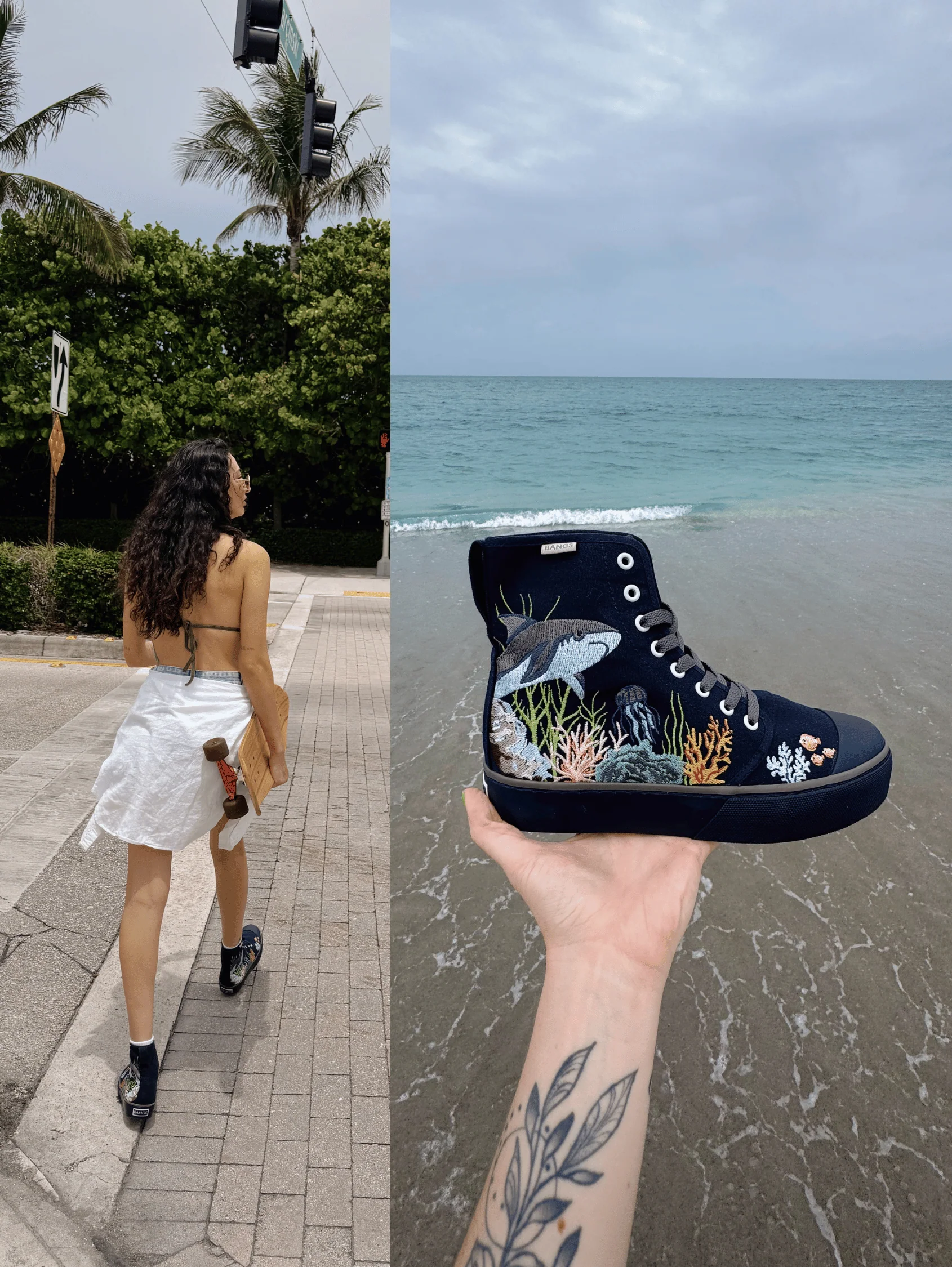 Coral Explorer Platform High Top - Image 4