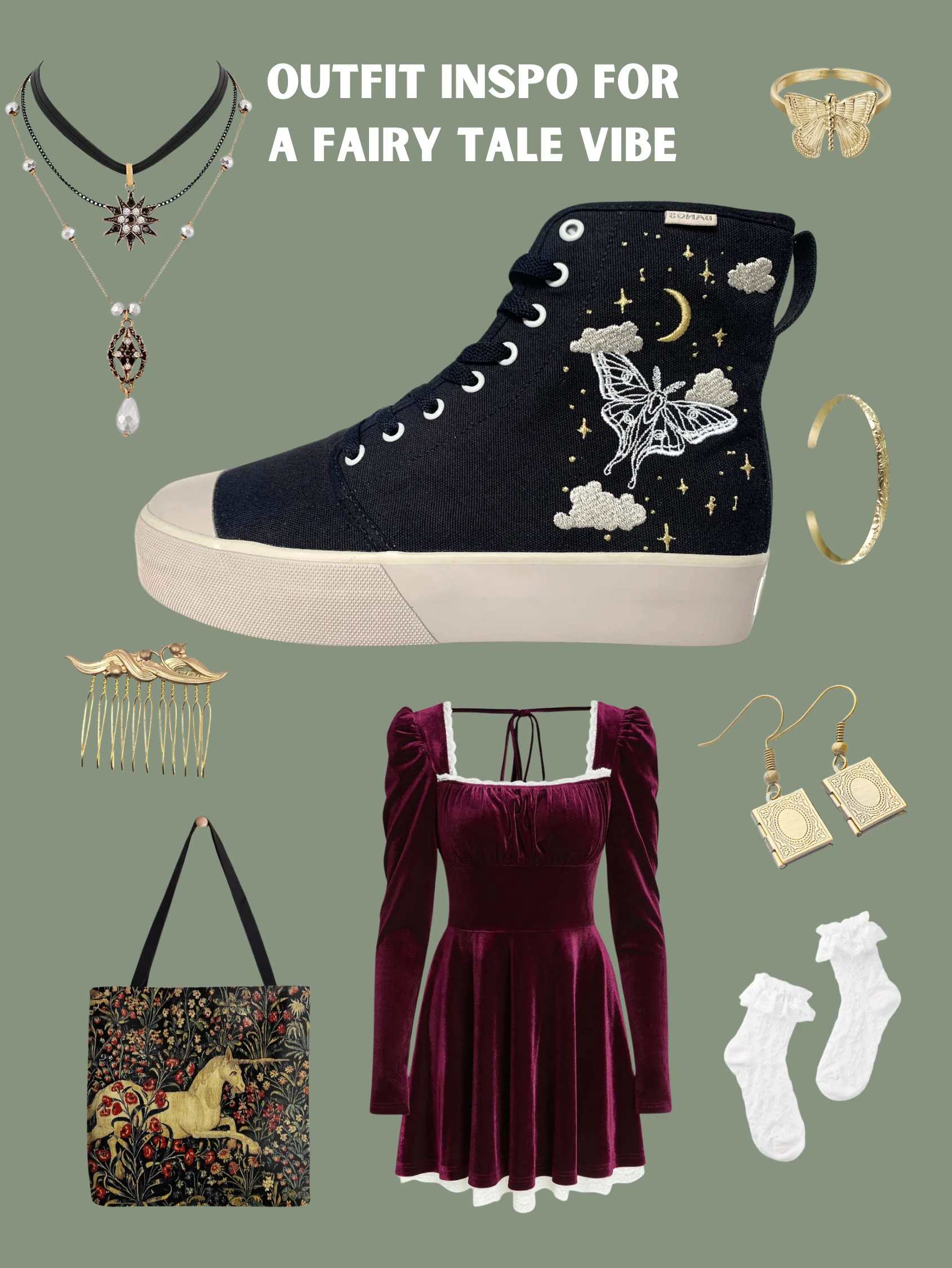 Enchanted Moonlight Platform High Top - Image 17