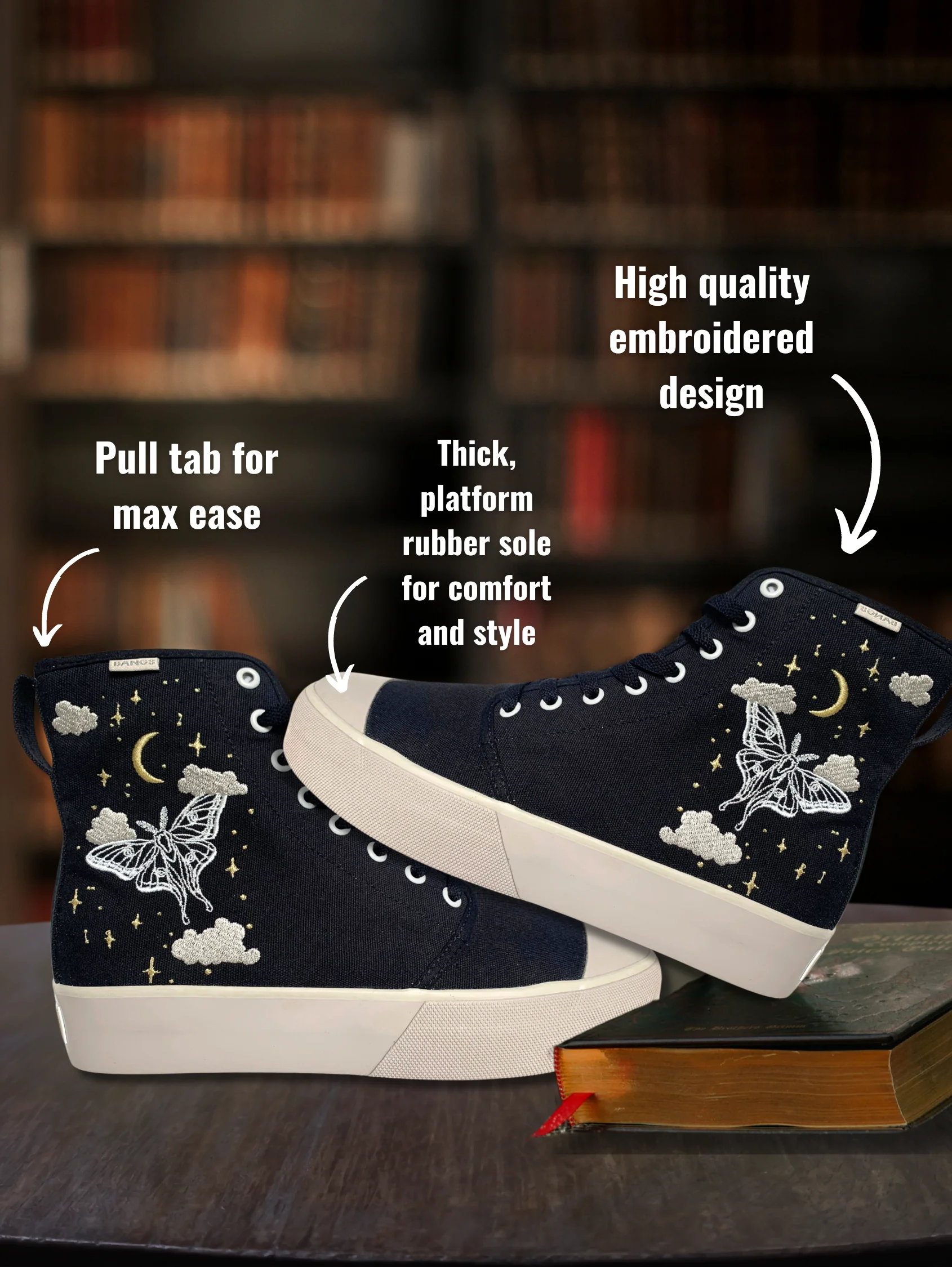 Enchanted Moonlight Platform High Top - Image 5