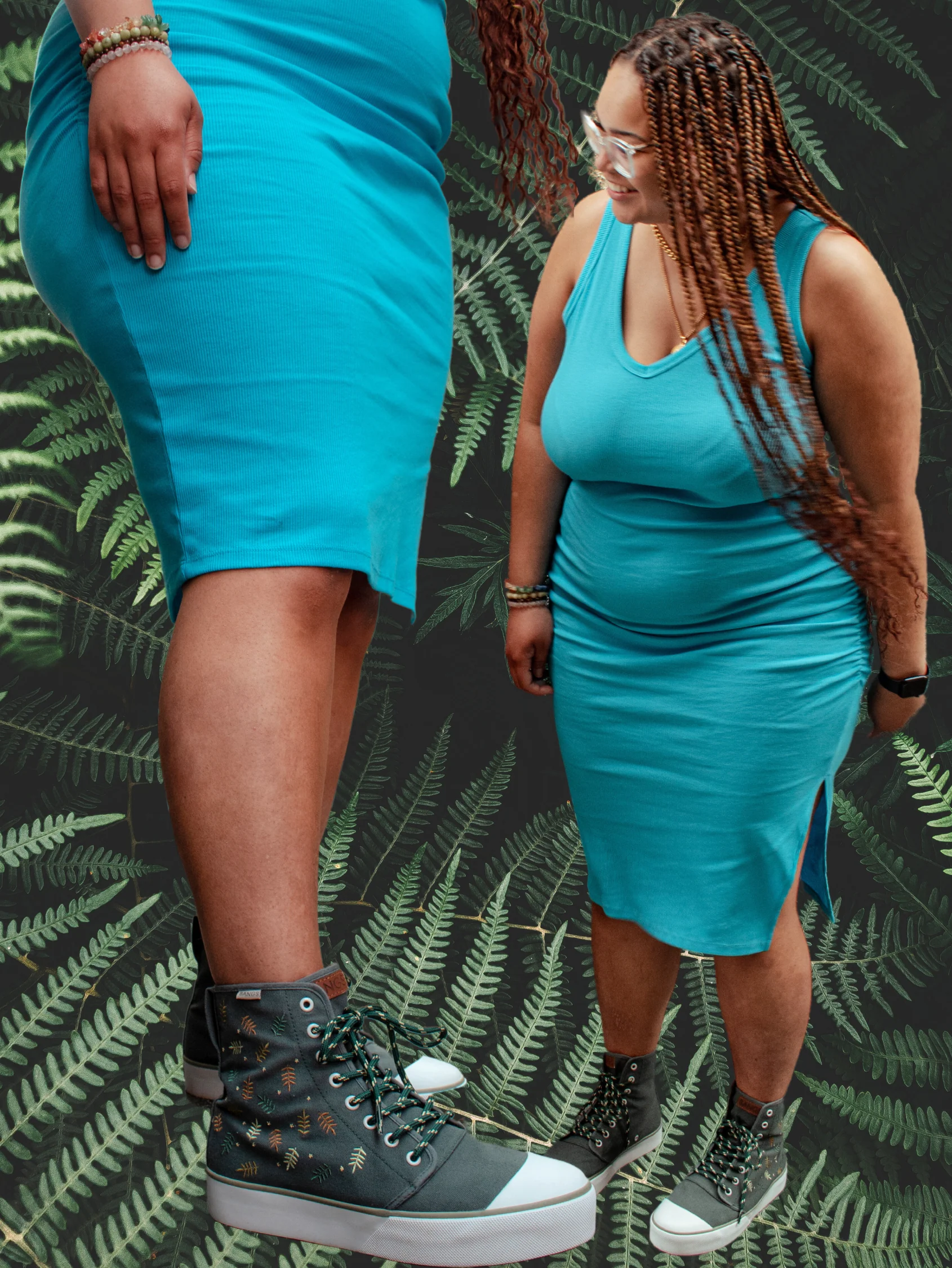 Forest Fern Platform High Top - Image 10