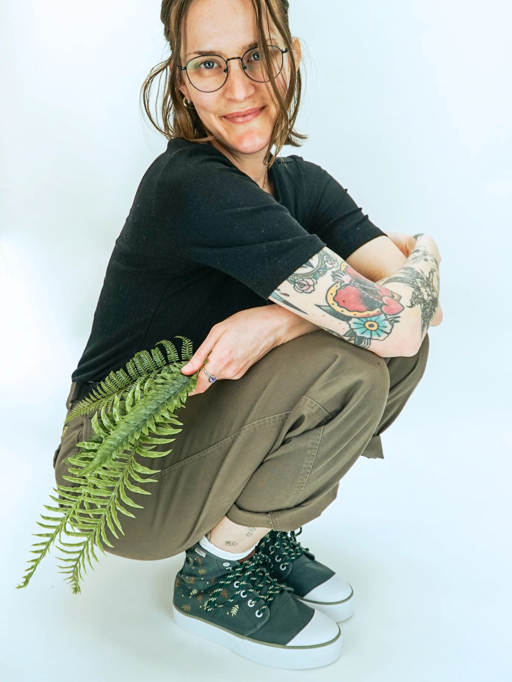 Forest Fern Platform High Top - Image 19