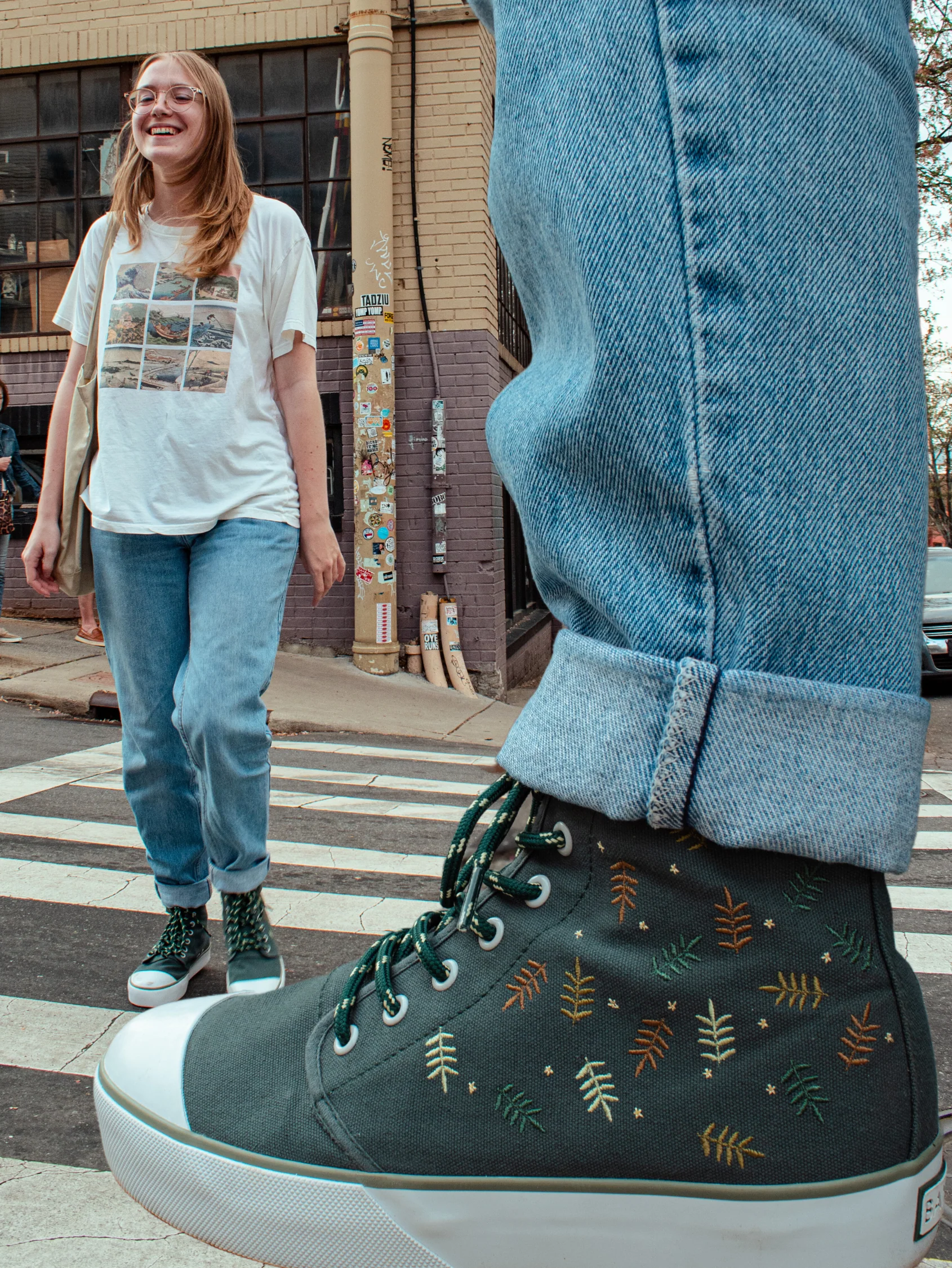 Forest Fern Platform High Top - Image 4