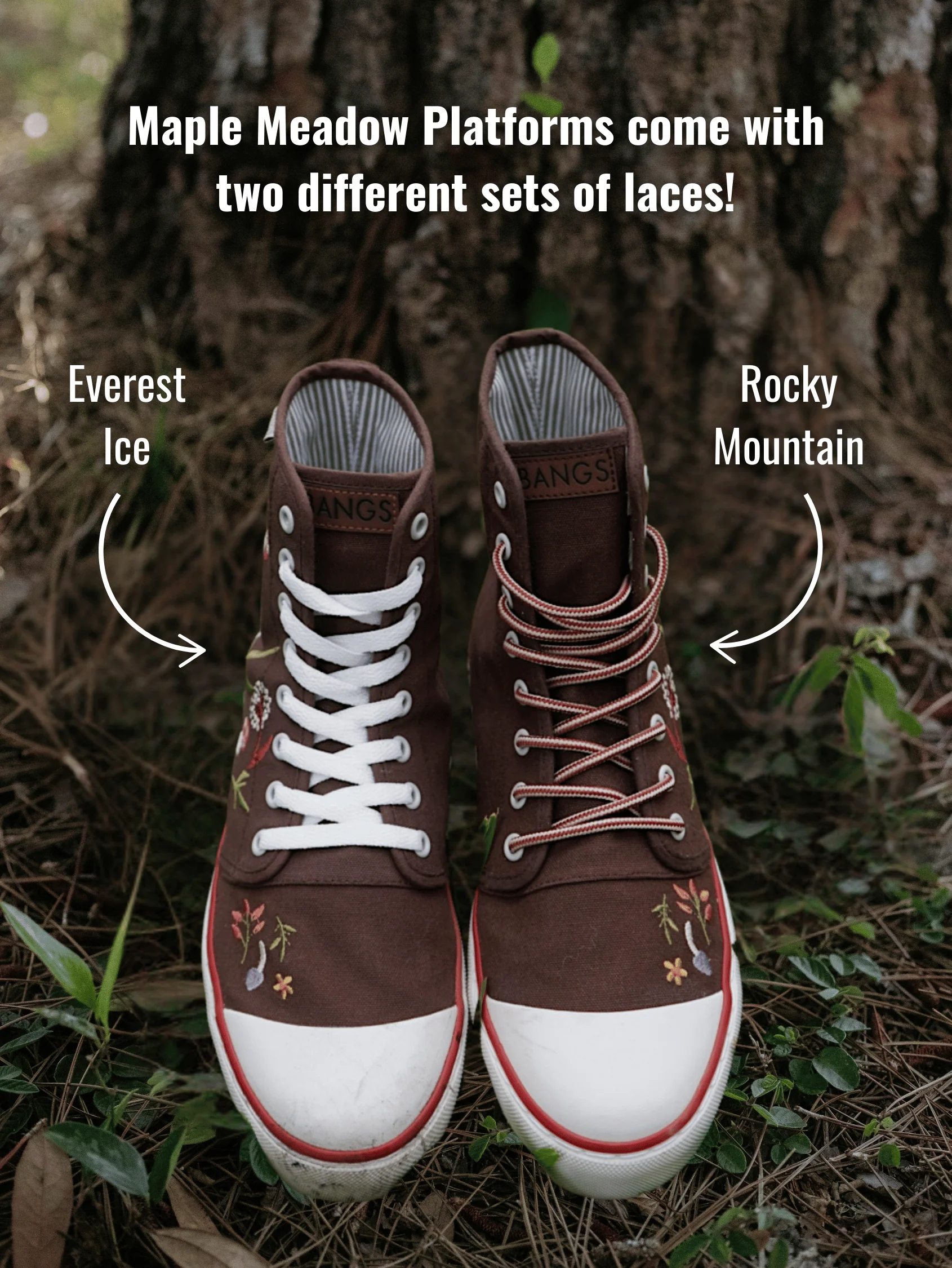 Maple Meadow Platform High Top - Image 3