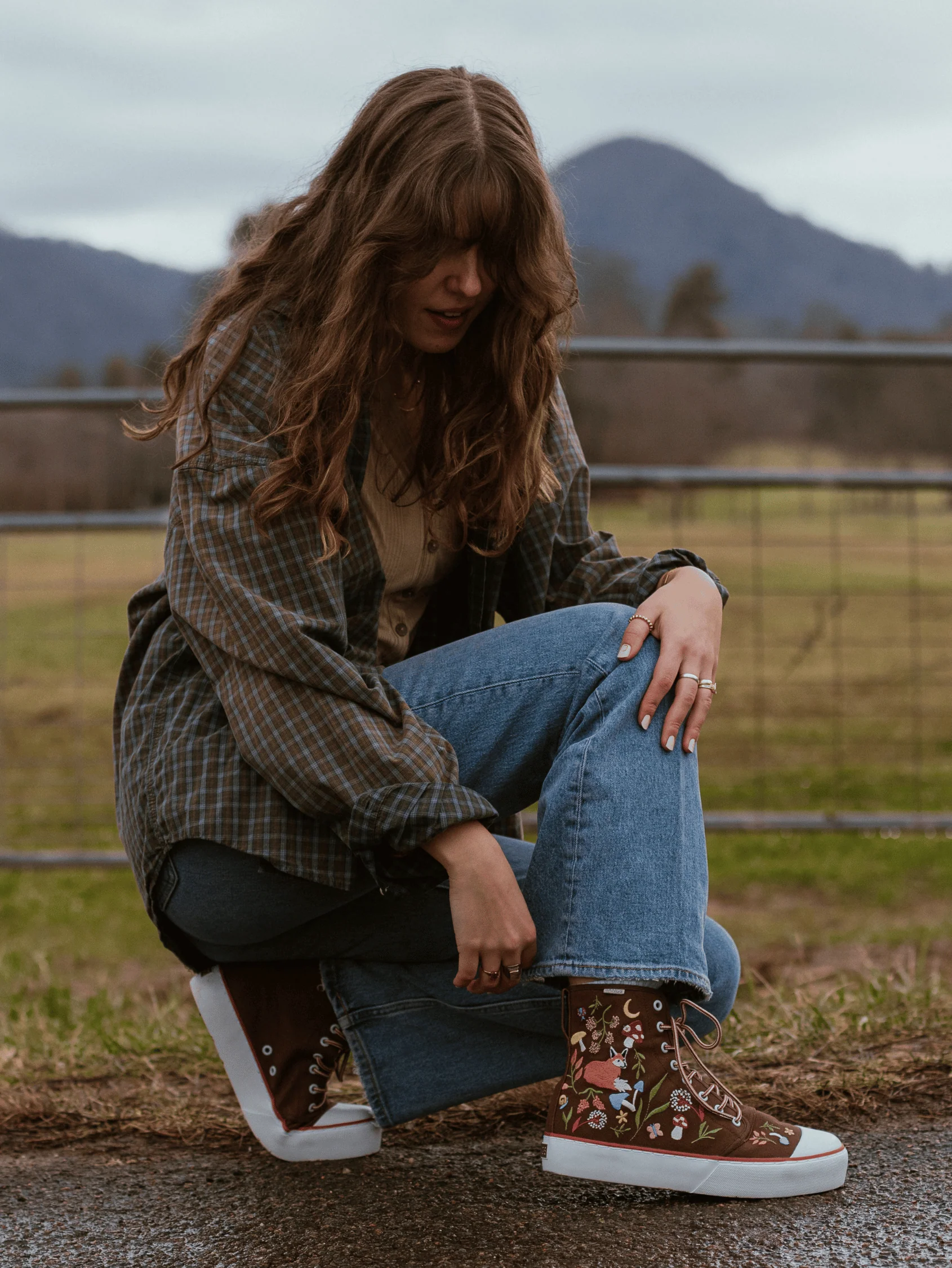 Maple Meadow Platform High Top - Image 4