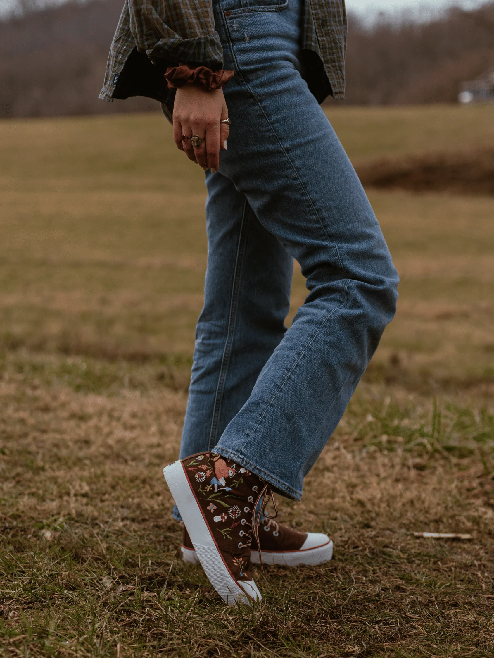 Maple Meadow Platform High Top - Image 5