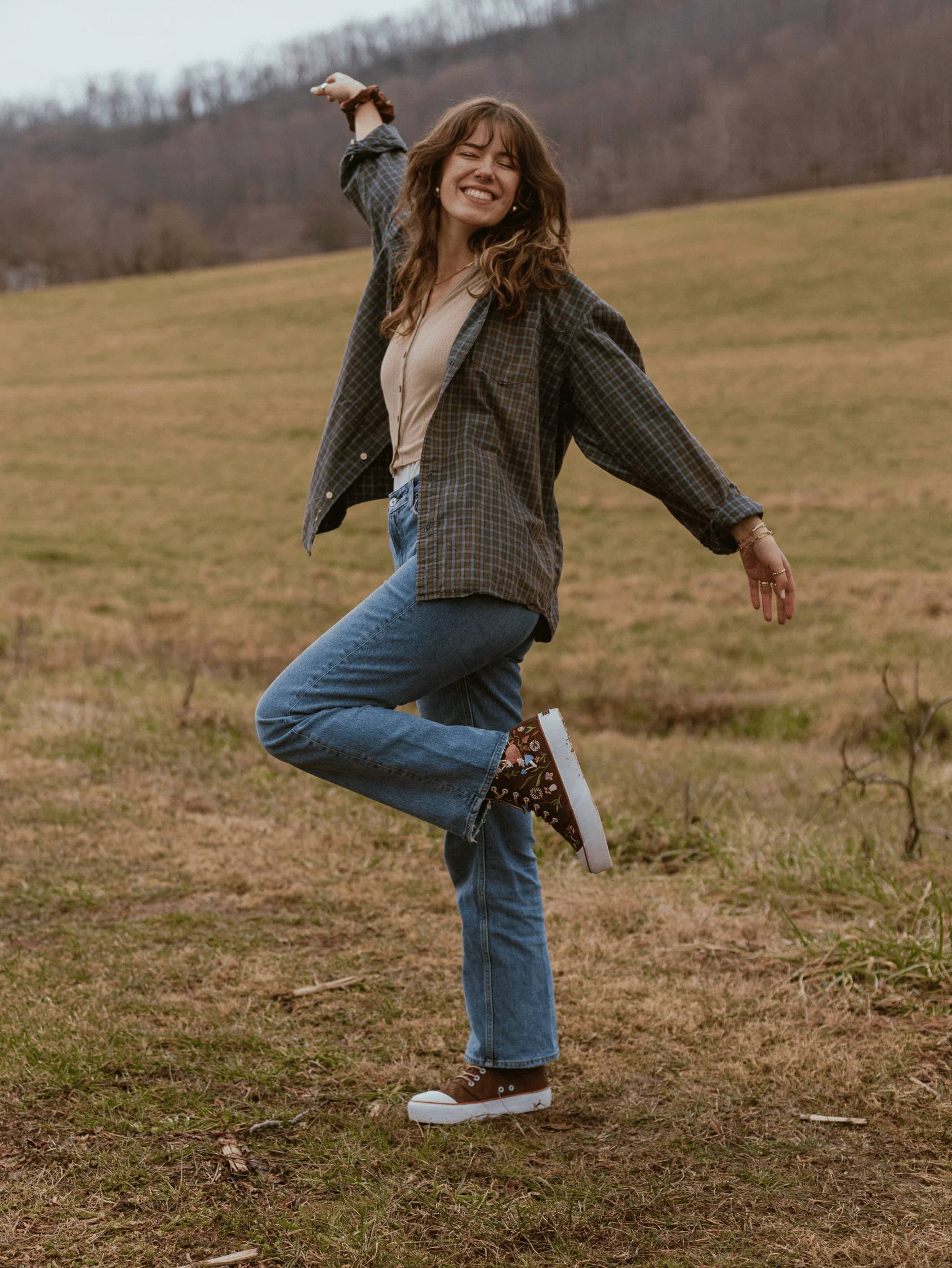 Maple Meadow Platform High Top - Image 6