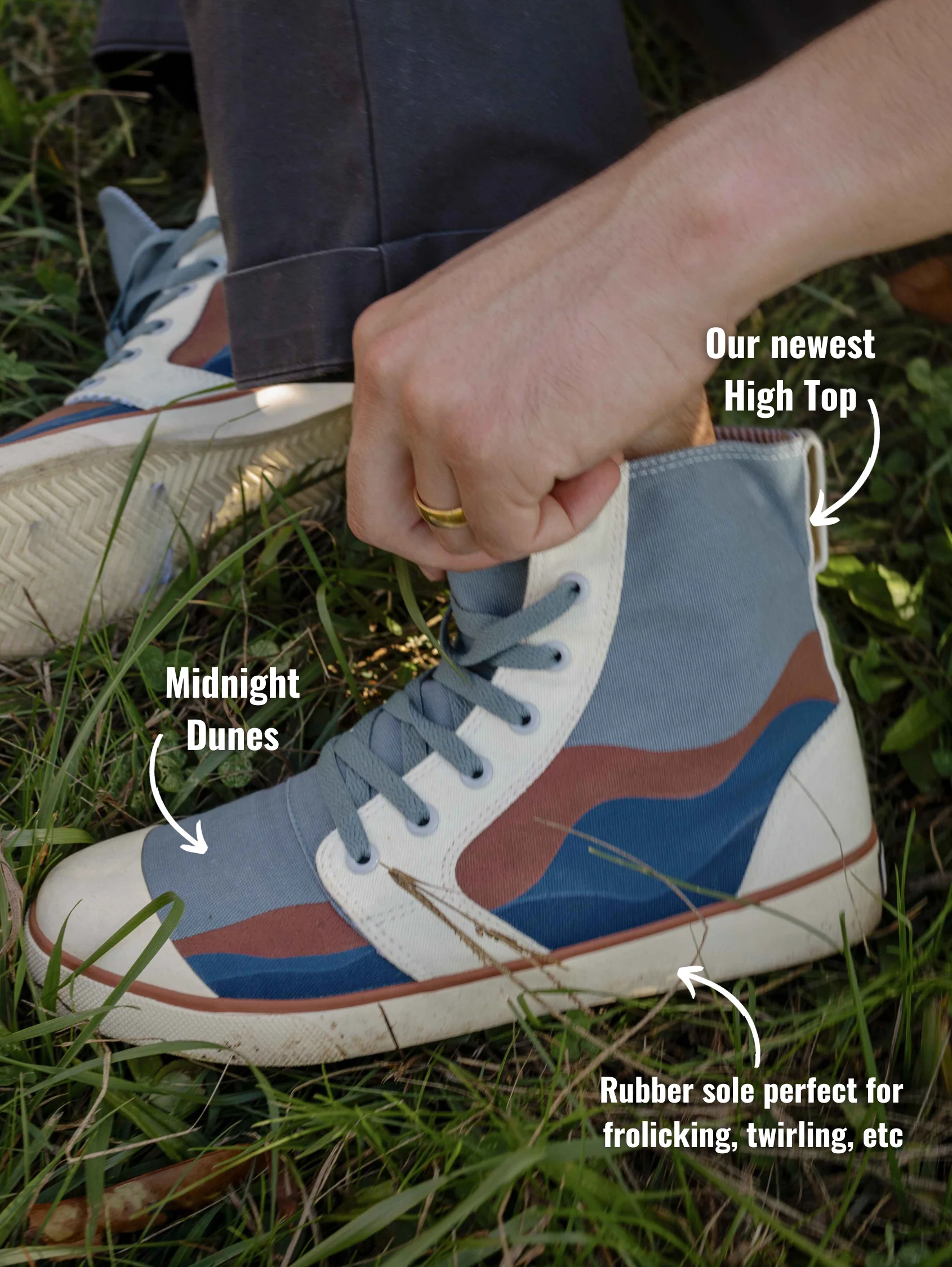 Midnight Dunes High Top - Image 3