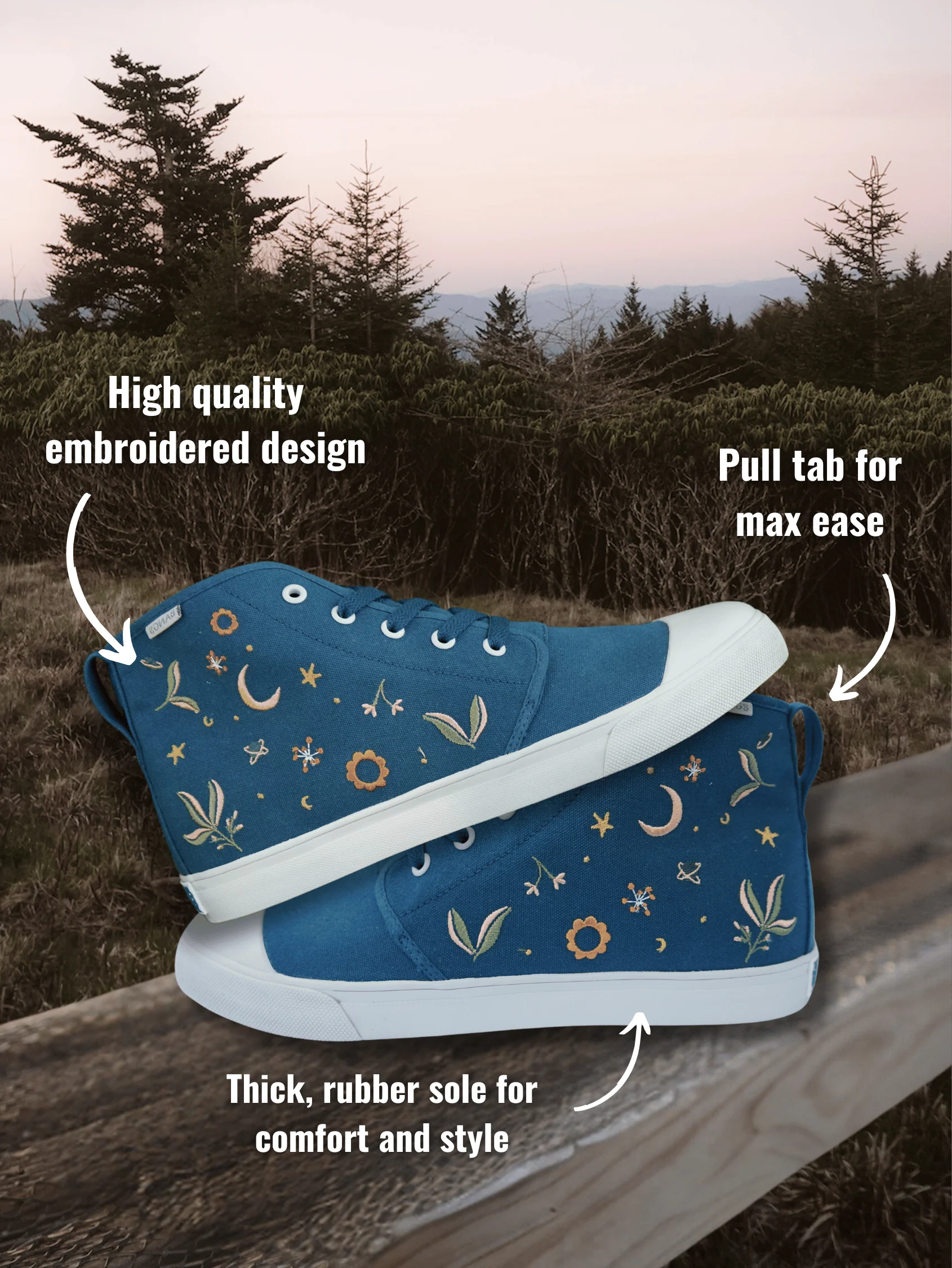 Moonlit Meadow High Top - Image 3