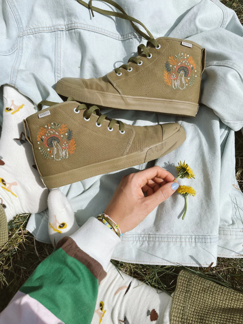 Mushroom Meadow High Top - Image 3