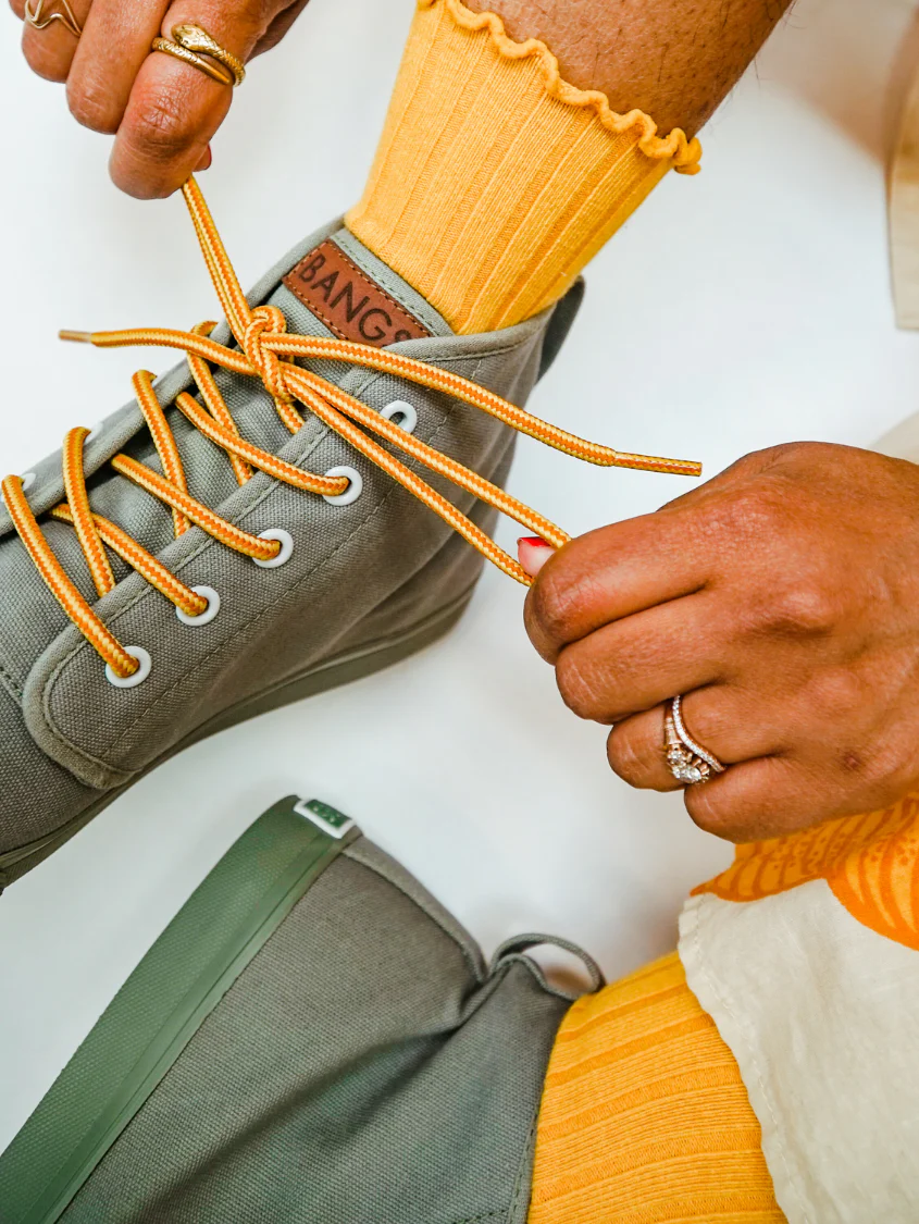 Sage Floral High Top - Image 19