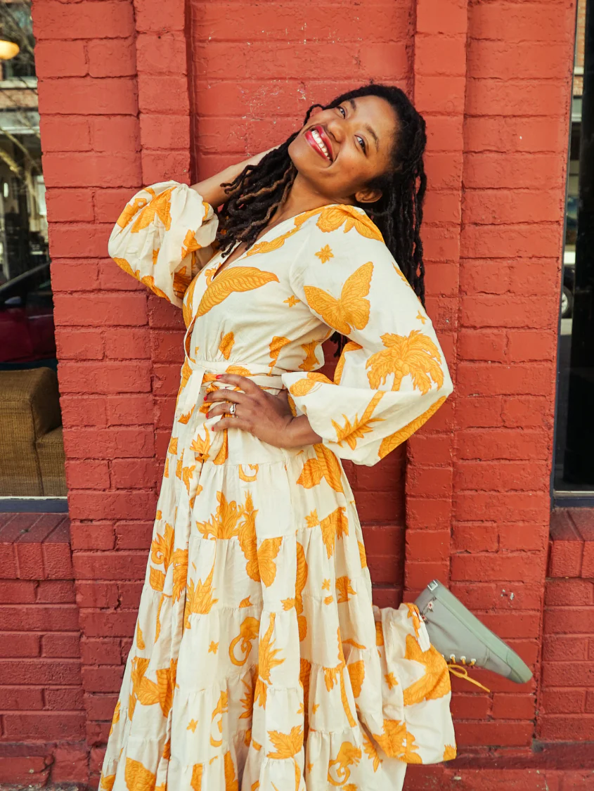 Sage Floral High Top - Image 3