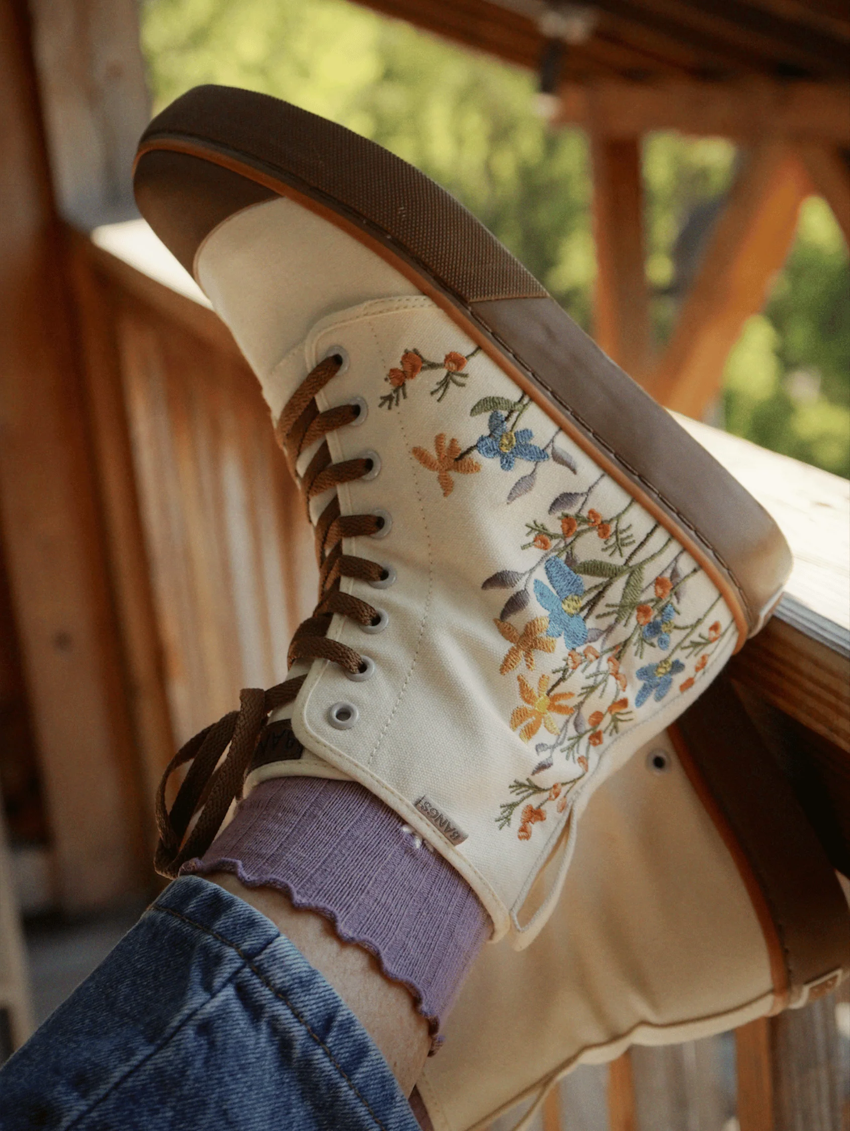 Sunshine Meadow Platform High Top - Image 4