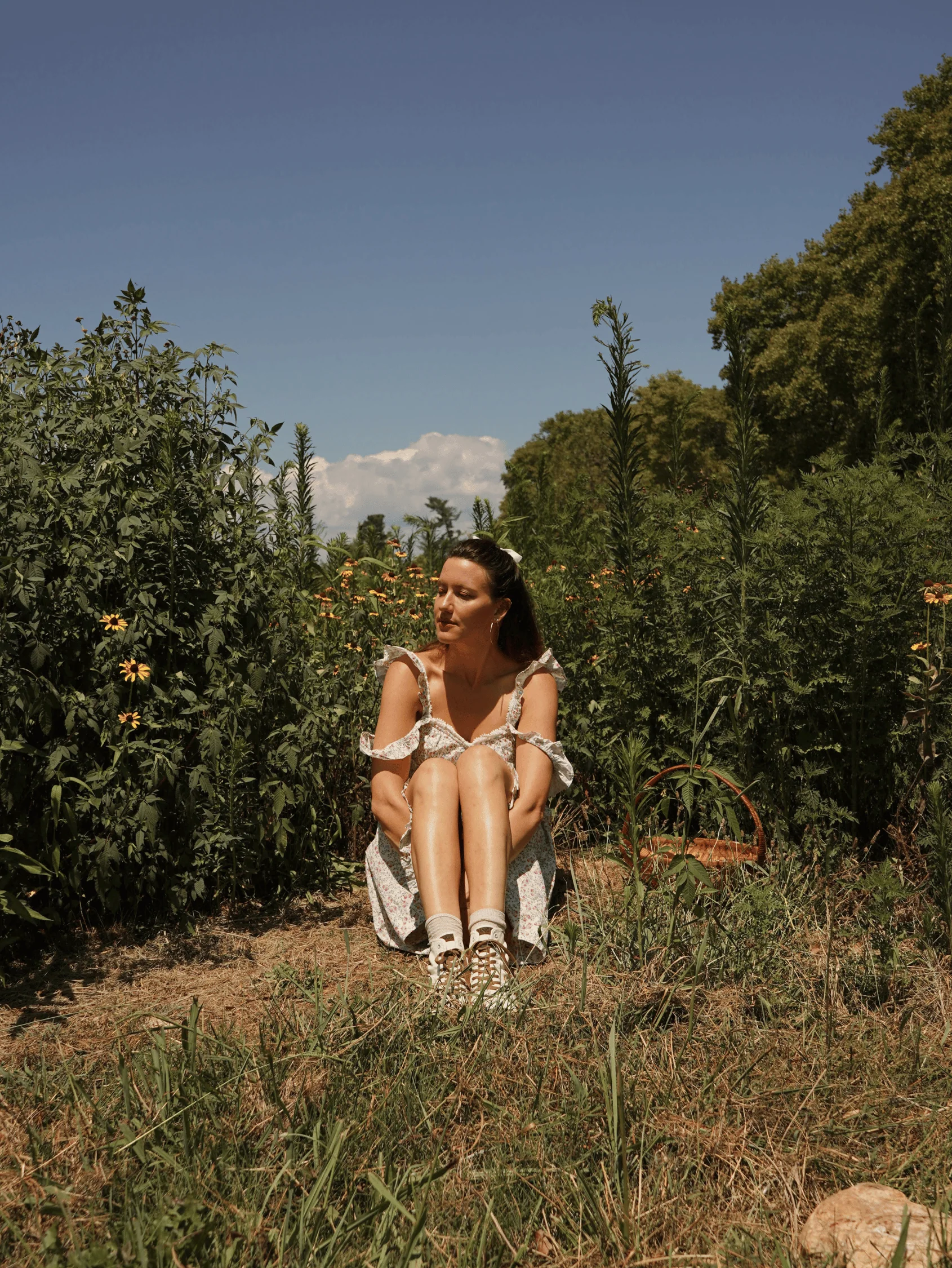 Sunshine Meadow Platform High Top - Image 7