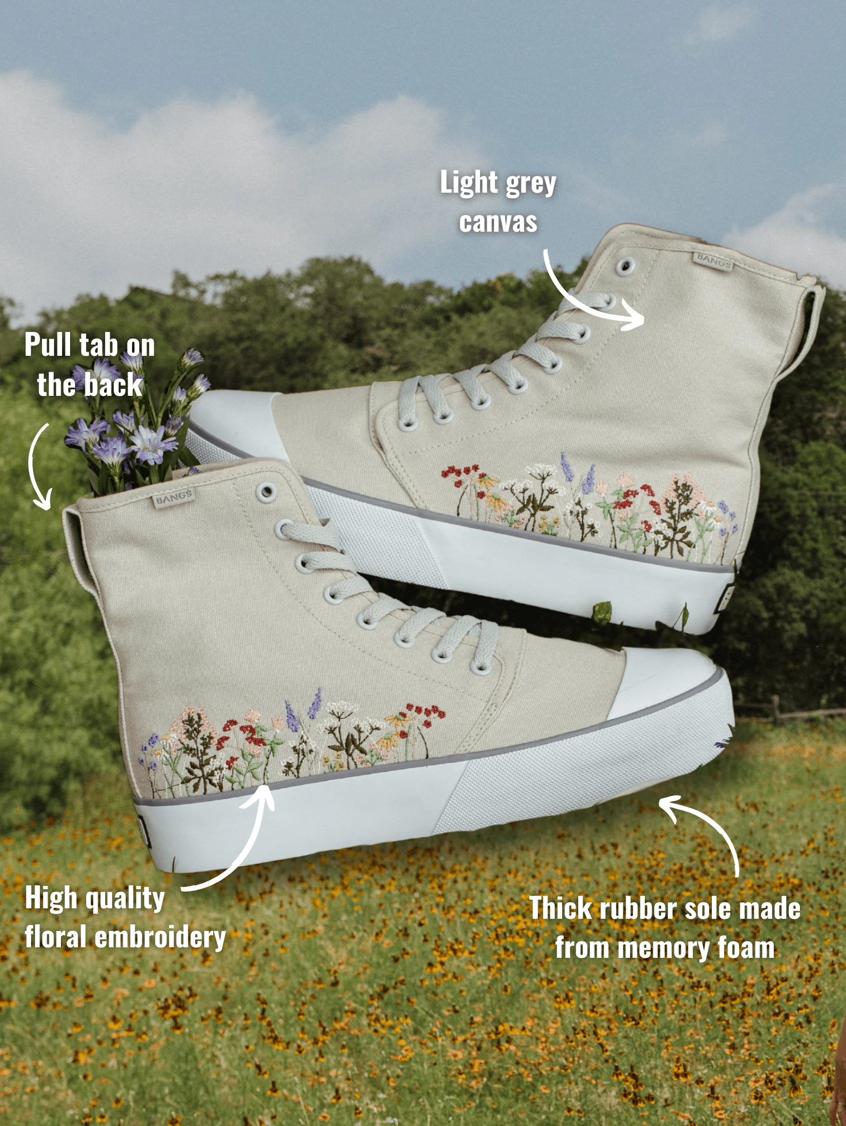 Wildflower Wanderer Platform High Top - Image 5