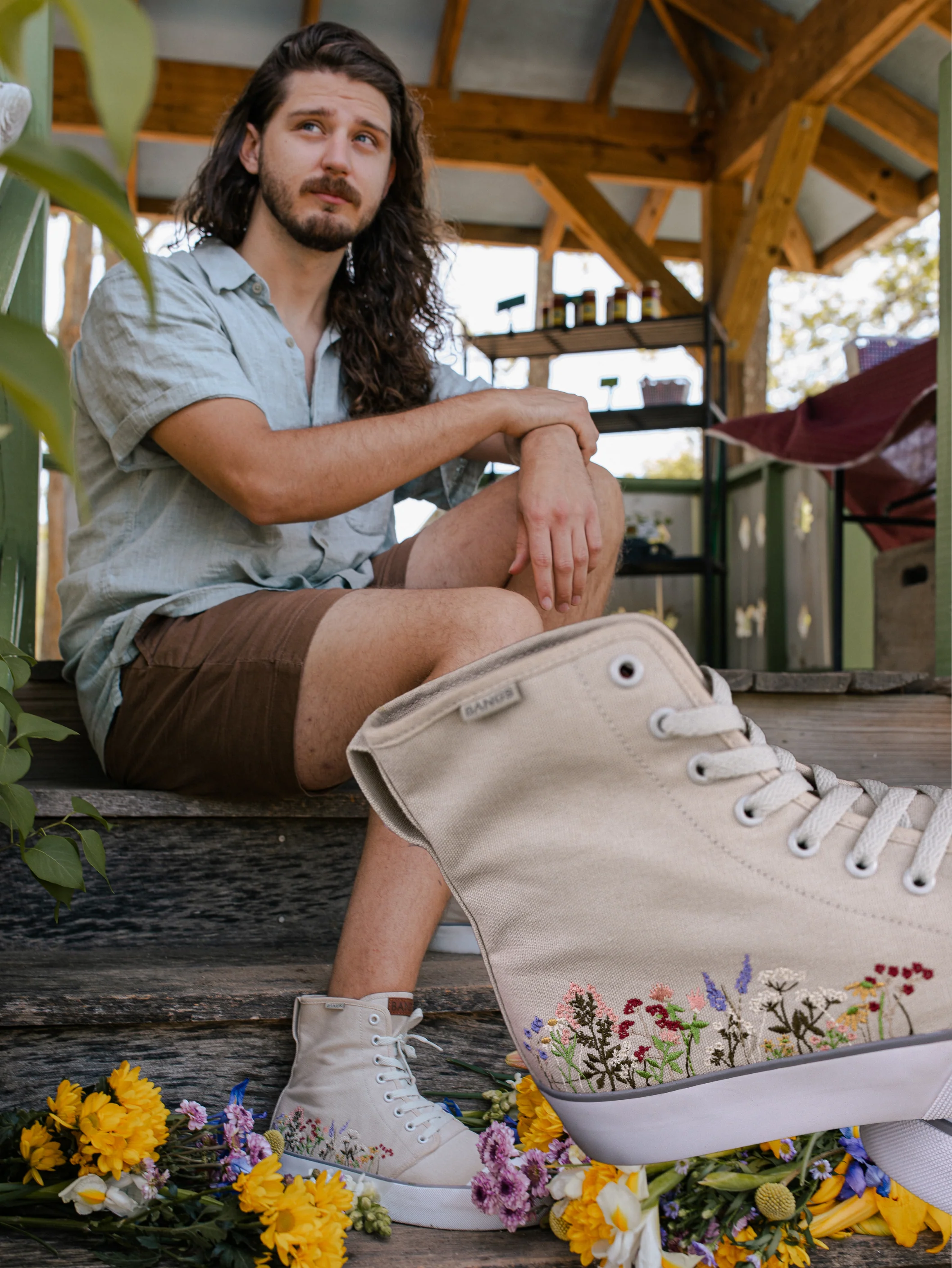 Wildflower Wanderer Platform High Top - Image 6